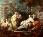 欧洲12-19世纪油画五_FRAGONARD, Jean-Honore - Psyche showing her Sisters her Gifts from Cupid